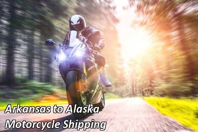Arkansas to Alaska Motorcycle Shipping