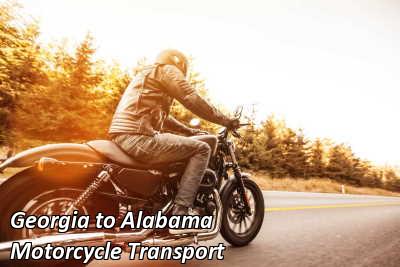 Georgia to Alabama Motorcycle Transport