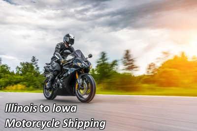 Illinois to Iowa Motorcycle Shipping