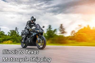 Illinois to Texas Motorcycle Shipping