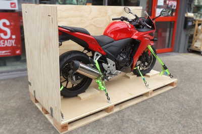 Las Vegas Motorcycle Shipping Crate