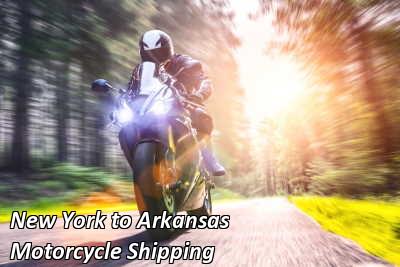 New York to Arkansas Motorcycle Shipping