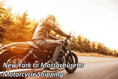 New York to Massachusetts Motorcycle Shipping