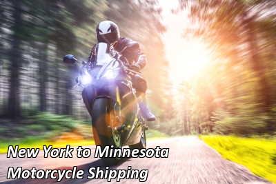 New York to Minnesota Motorcycle Shipping