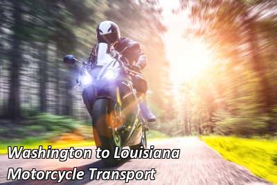 Washington to Louisiana Motorcycle Transport
